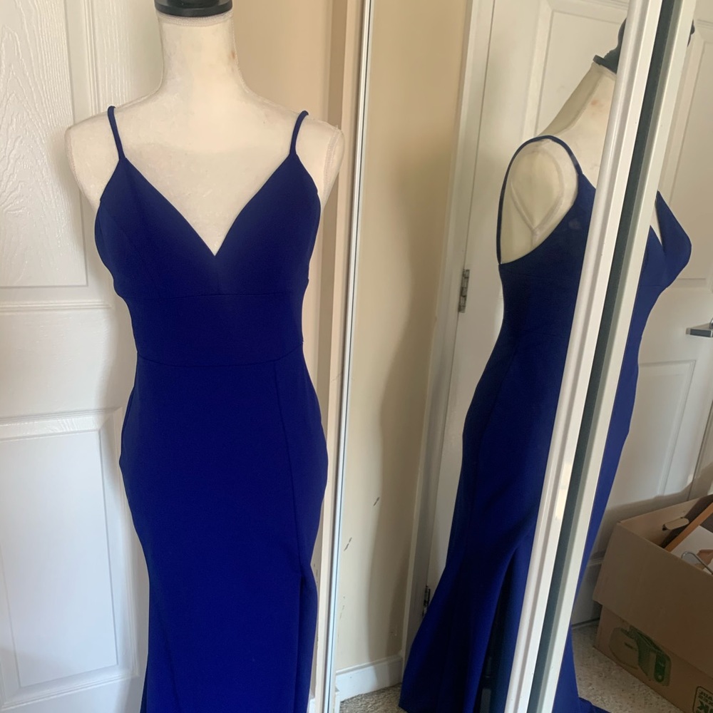 Royale Blue Evening Gown size 4